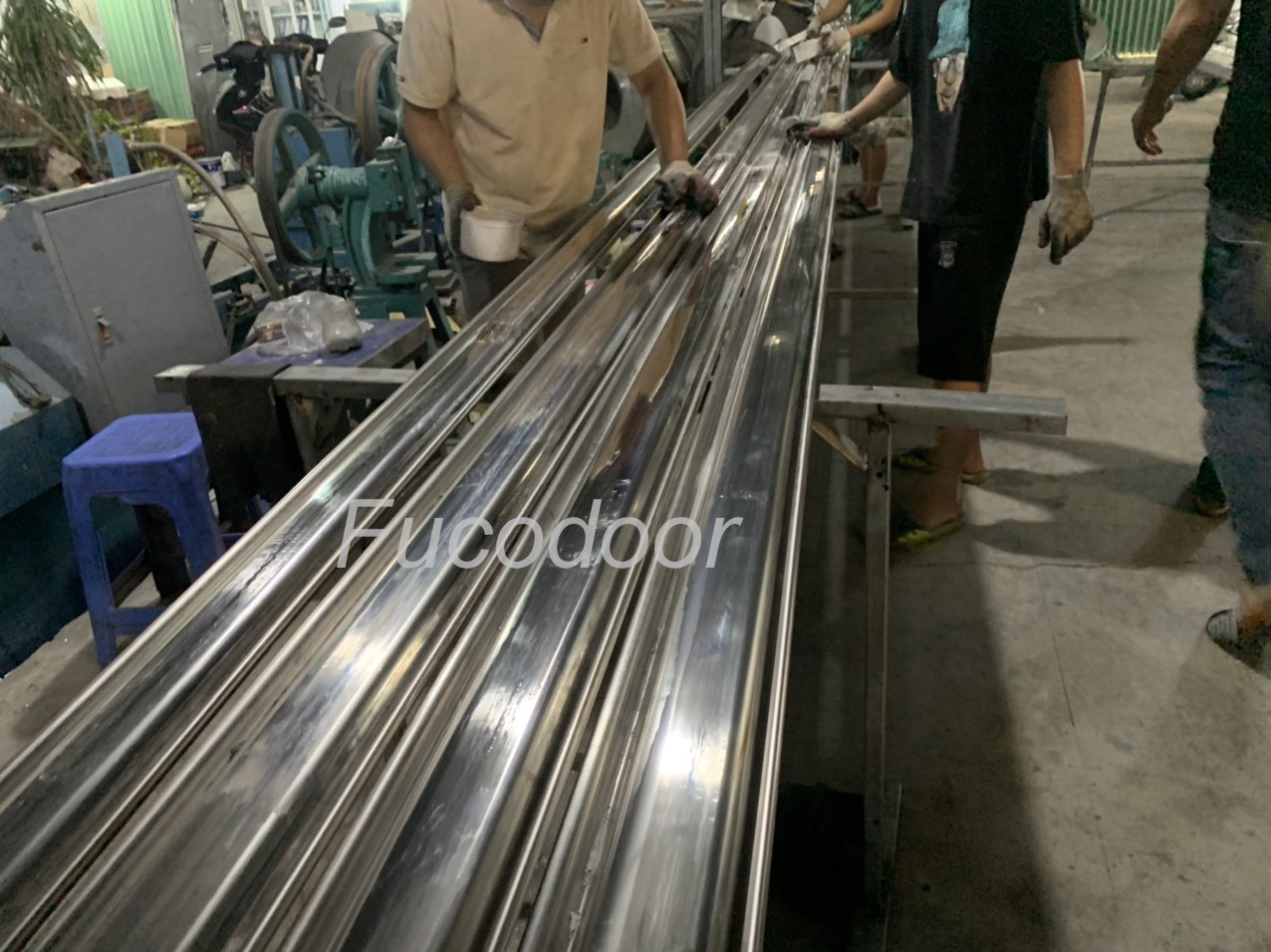 Cửa cuốn Siêu Trường INOX dầy 1.2ly tại Hải Phòng