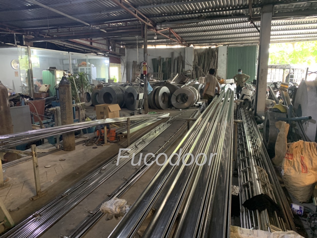 Cửa cuốn Siêu Trường INOX dầy 1.2ly tại Hải Phòng