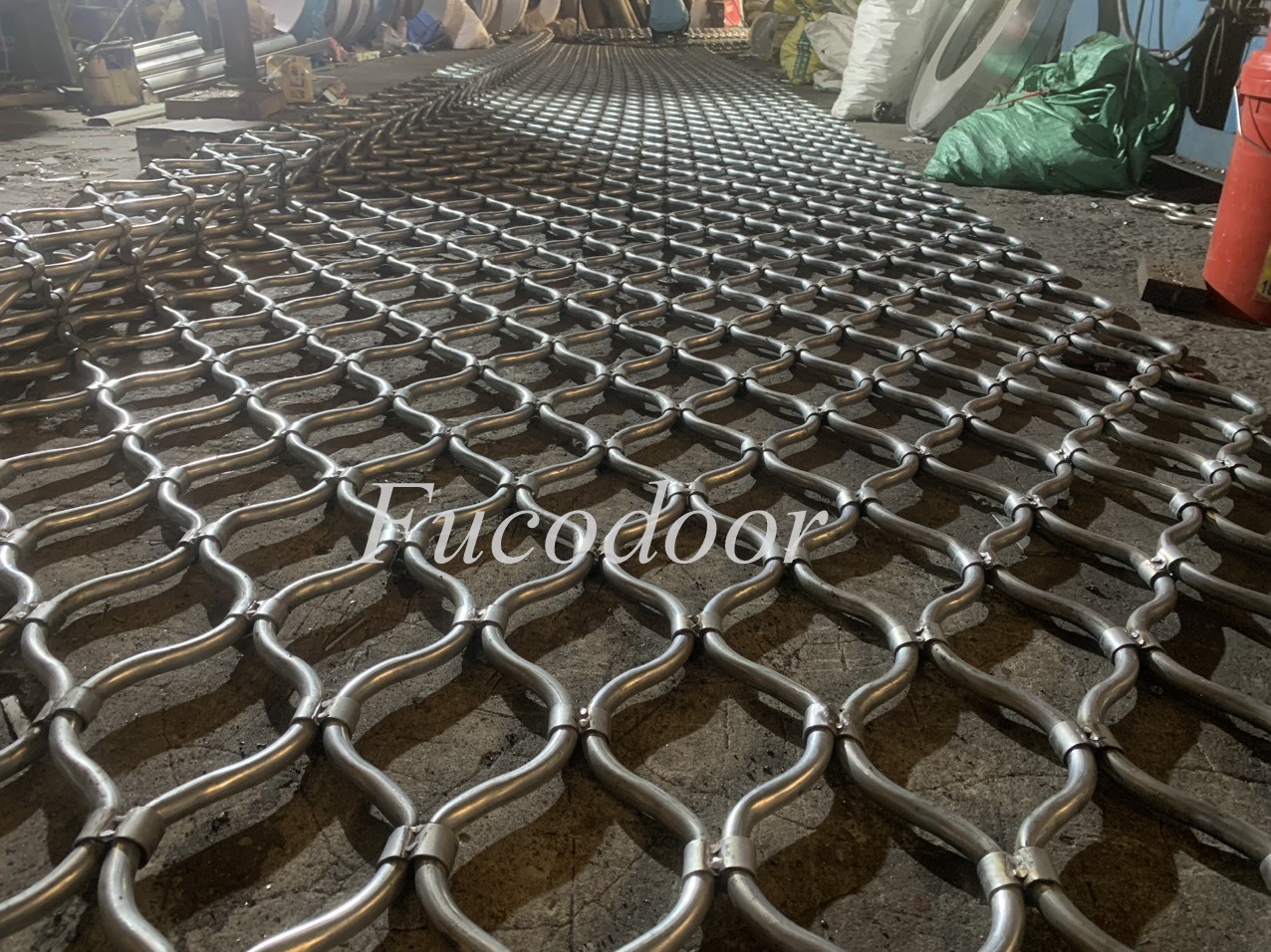 Cửa cuốn Mắt lưới inox Fuco, Cửa cuốn Mắt lưới inox Fucodoor, Cửa cuốn Mắt lưới Fucodoor