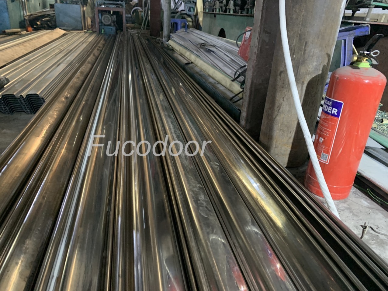Cửa cuốn siêu trường, cửa cuốn nhà xưởng INOX tại Hải Dương
