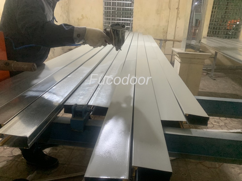 Cửa cuốn siêu trường nhà xưởng tại Quảng Ngãi