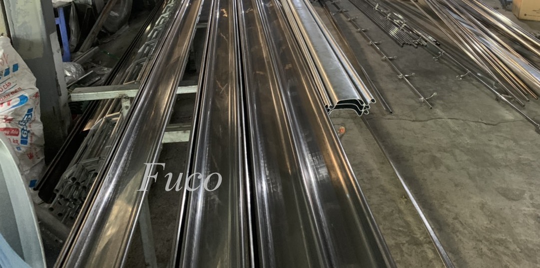 Báo giá cửa cuốn nhà xưởng, Cửa cuốn siêu trường 1,2ly, Siêu Trường INOX tại Quảng Ninh