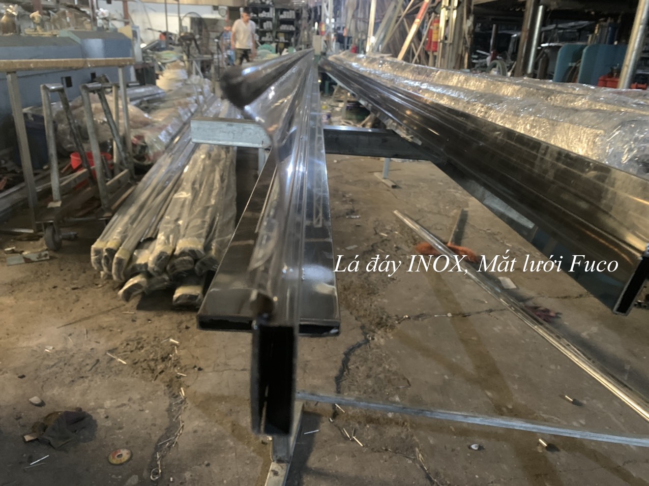 cửa cuốn siêu trường inox, cửa cuốn inox, cửa cuốn inox 304, cửa cuốn inox Fuco tại Bình Định