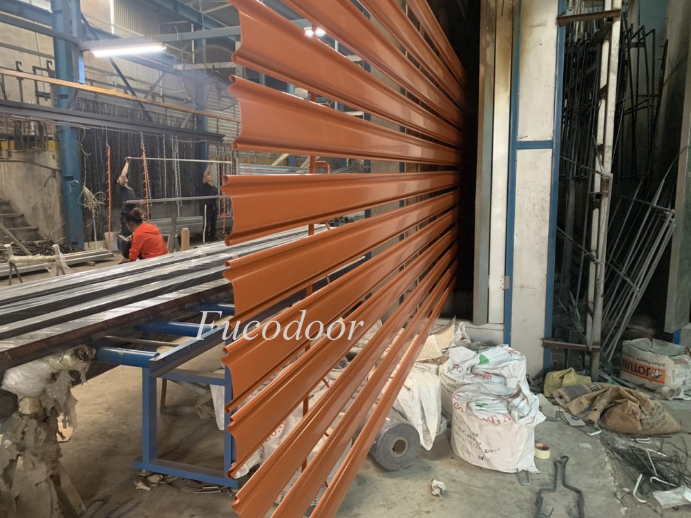 Cửa cuốn nhà xưởng tại tại Quảng ninh, cửa cuốn siêu trường tại Thái Bình