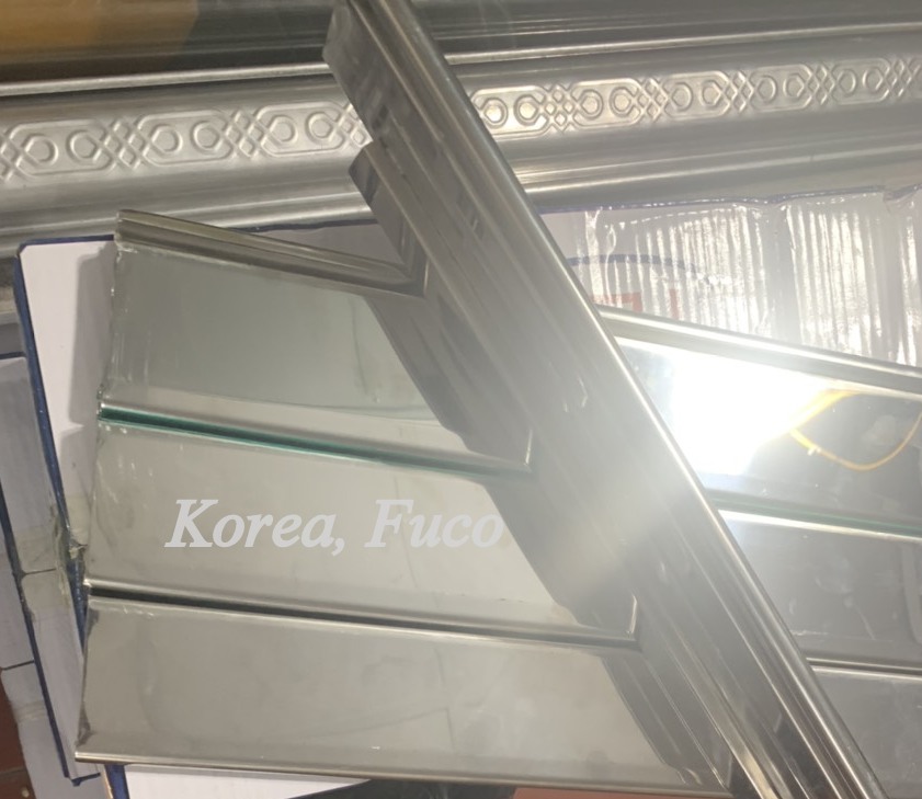Cửa cuốn siêu trường INOX bản phẳng Fucodoor ST85