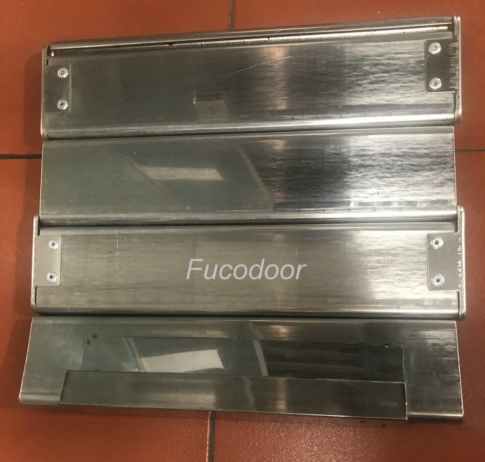Cửa cuốn siêu trường INOX bản phẳng Fucodoor ST85
