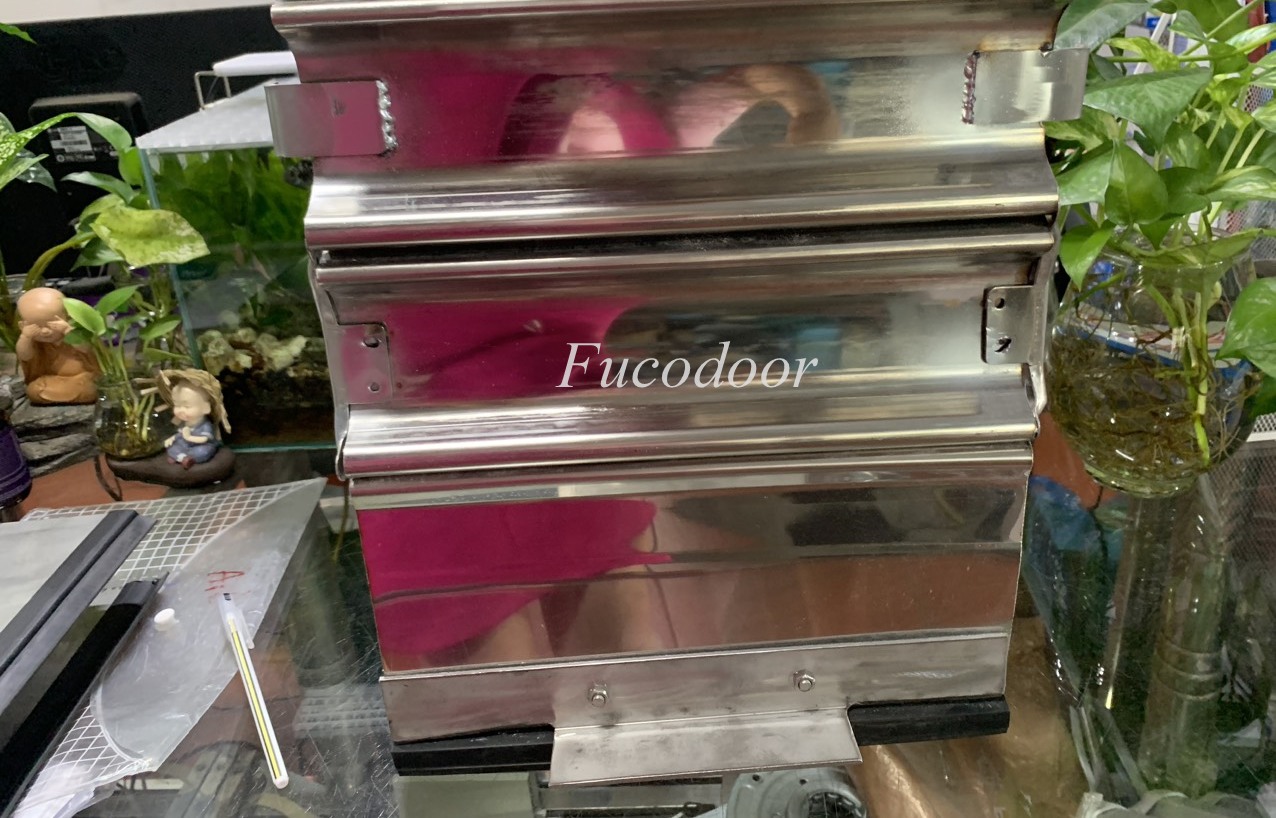 Báo giá cửa cuốn siêu trường INOX