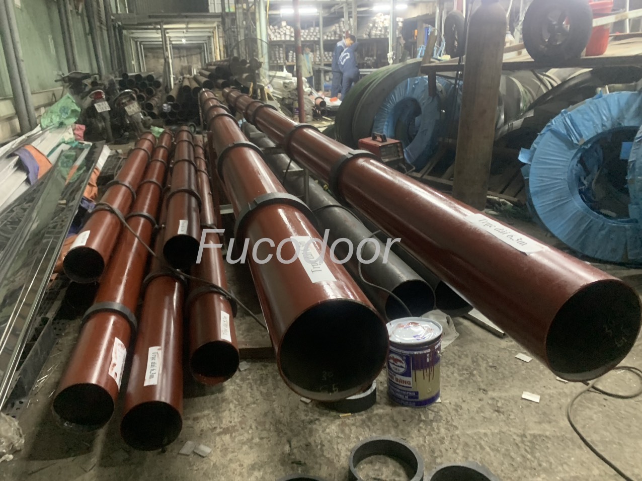 Cửa cuốn siêu trường INOX, ST100. Cửa cuốn siêu trường INOX 