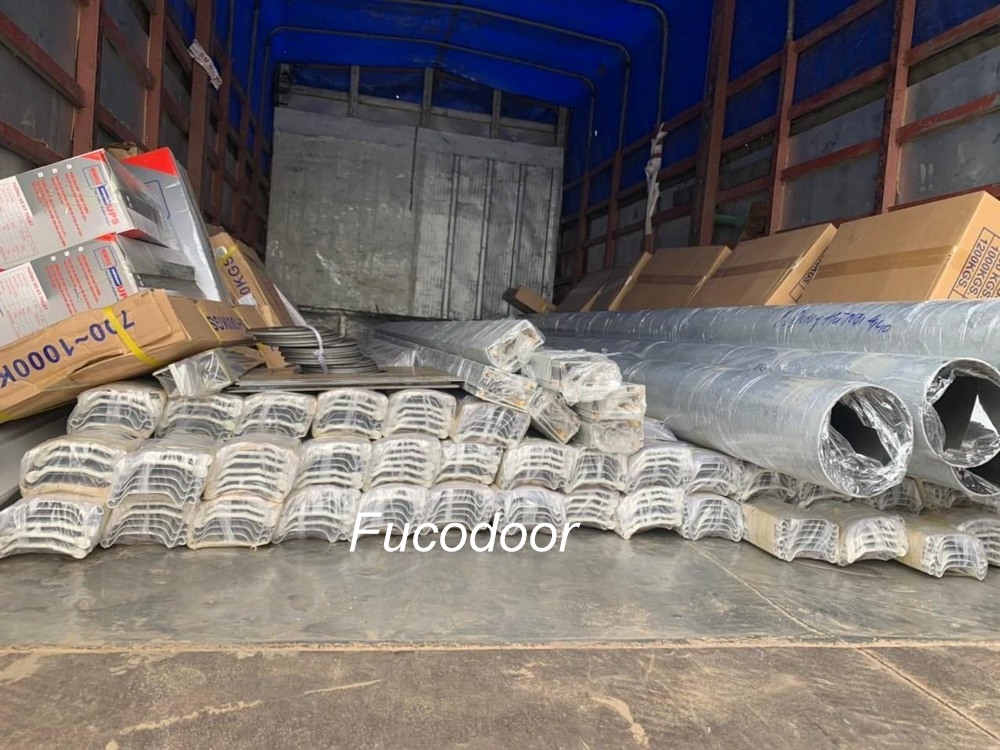 Báo giá cửa cuốn nhà xưởng, Cửa cuốn siêu trường 1,2ly, Siêu Trường INOX tại Quảng Ninh