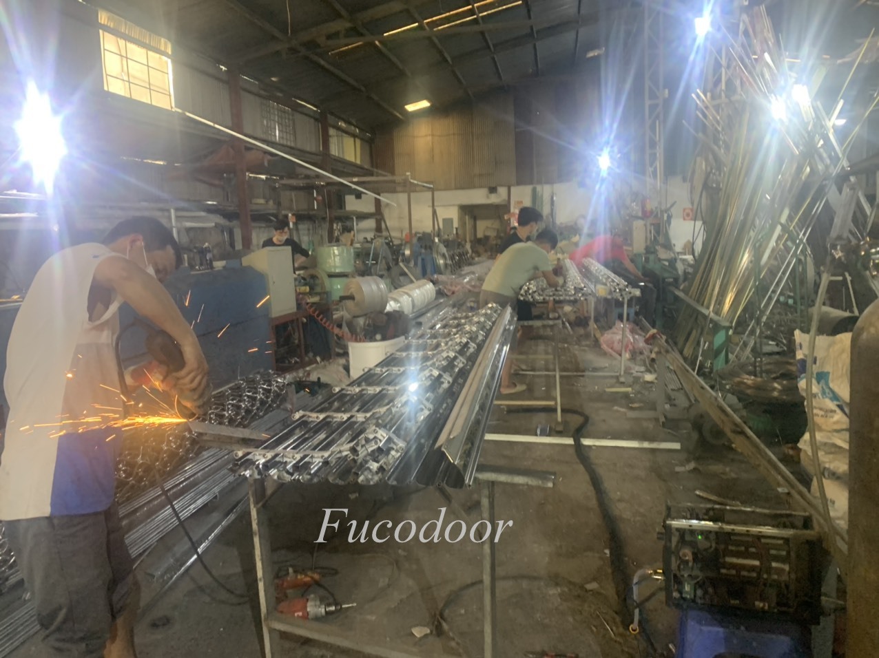 Báo giá cửa cuốn lưới song ngang, Cửa cuốn Song ngang INOX 304 tại Bắc Giang