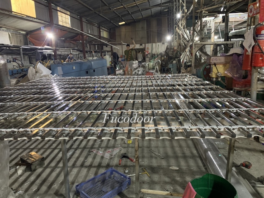 Giá cửa cuốn lưới song ngang, cửa cuốn ngang, Cửa cuốn Song Ngang  tại Vĩnh Phúc
