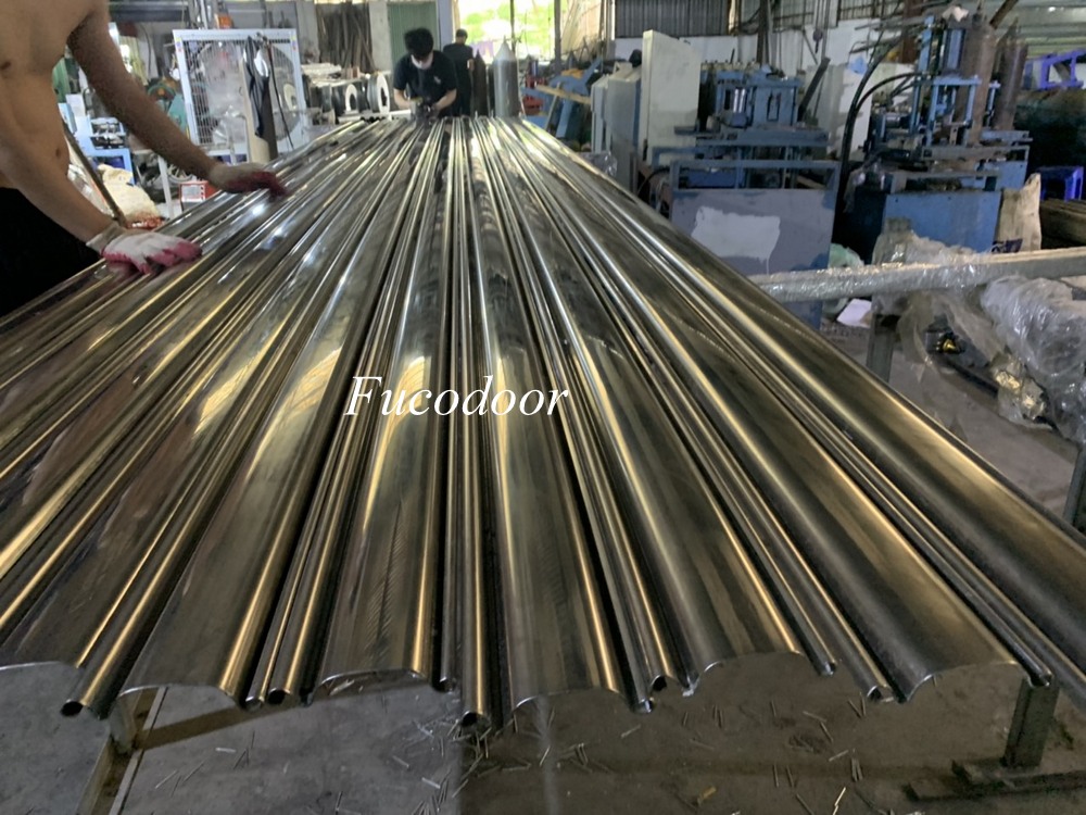 Báo giá cửa cuốn nhà xưởng, Cửa cuốn siêu trường 1,2ly, Cửa cuốn Siêu Trường INOX  tại Nghệ An