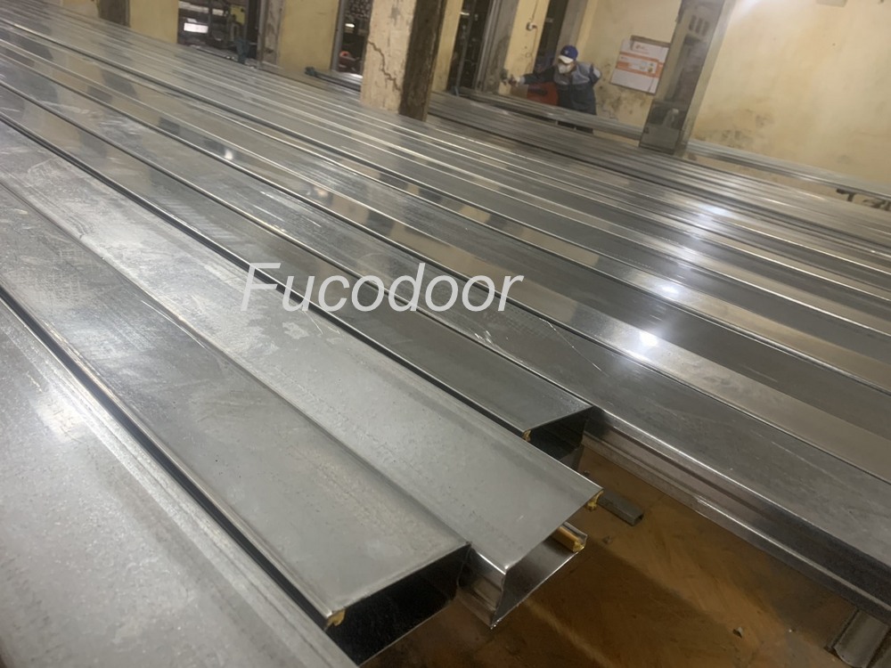 Cửa cuốn siêu trường sơn tĩnh điện, Cửa cuốn siêu trường inox, cửa cuốn siêu trường