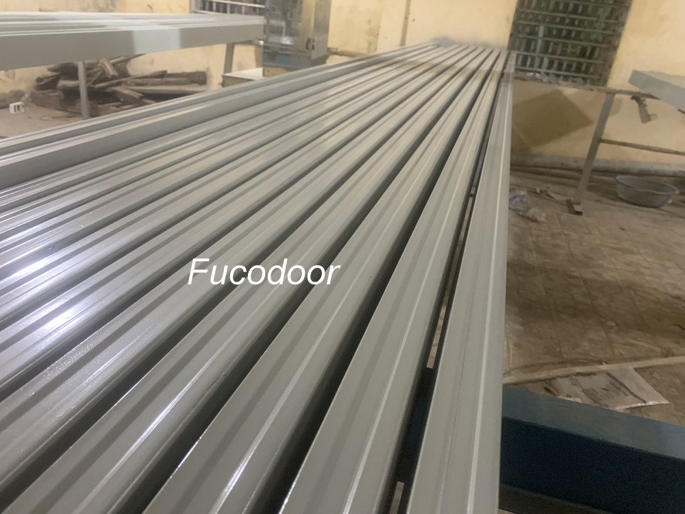 Cửa cuốn siêu trường sơn tĩnh điện, Cửa cuốn siêu trường inox, cửa cuốn siêu trường