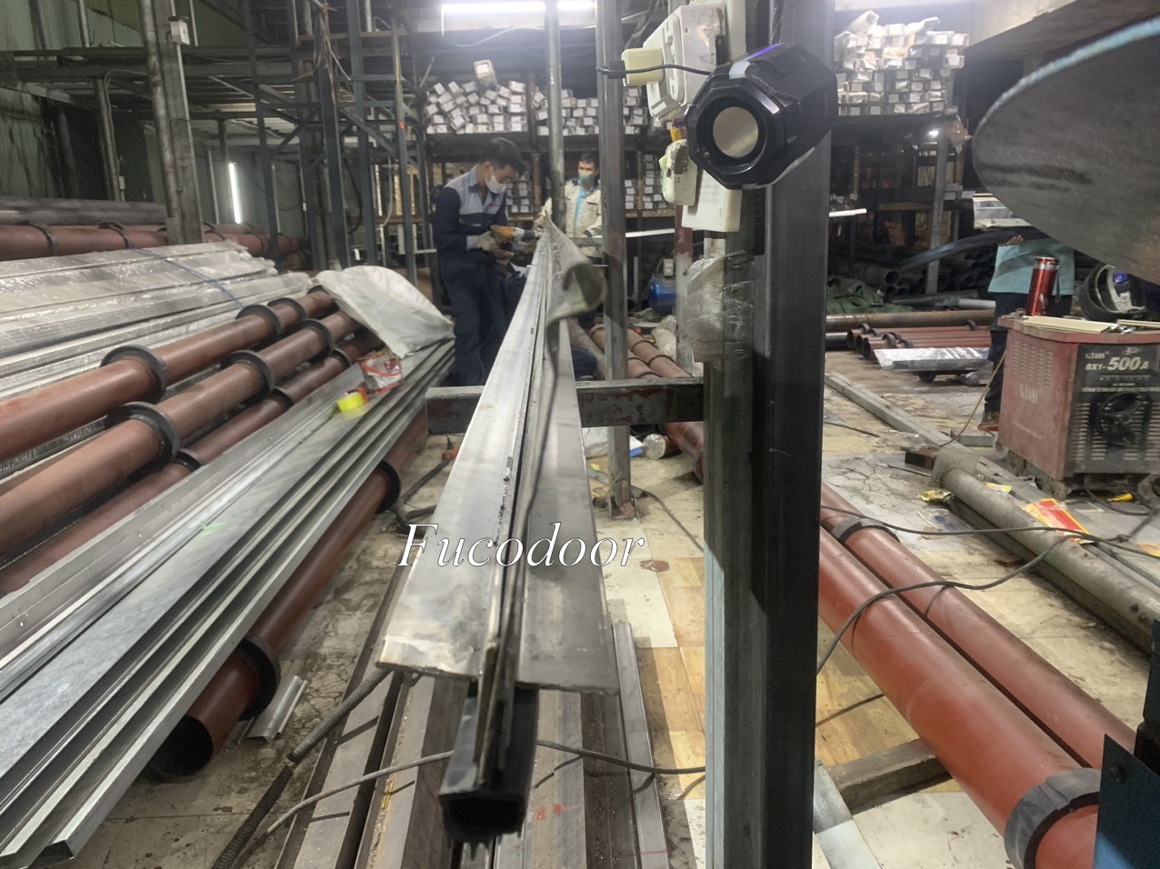 Cửa cuốn siêu trường INOX độ dầy 1.4ly