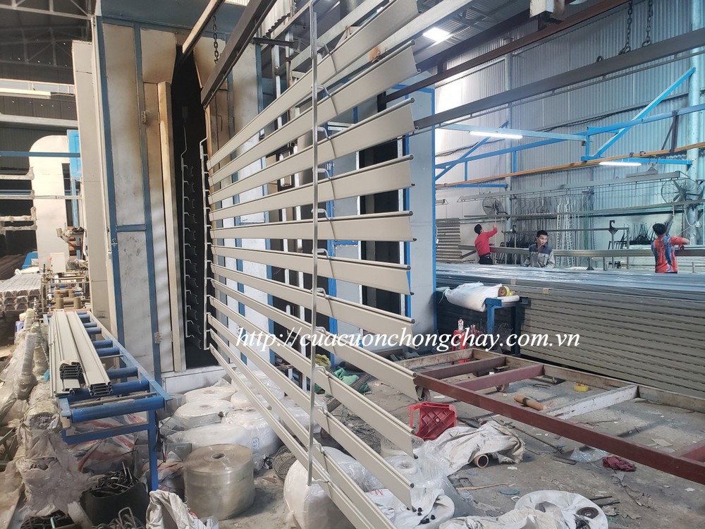 Cửa cuốn chống cháy tại Thái Bình