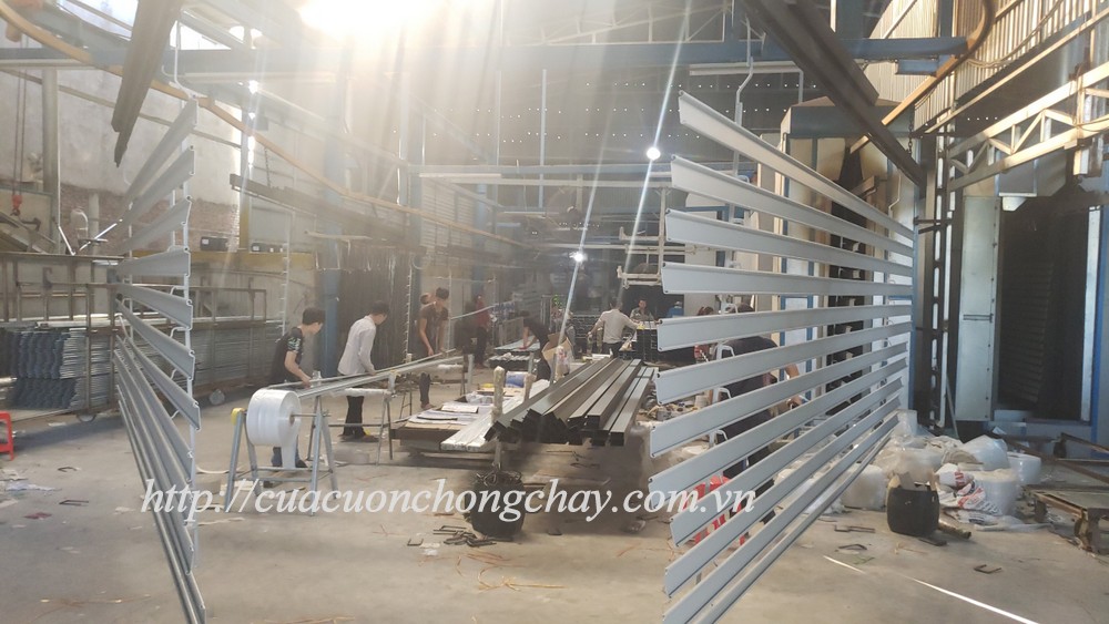 cửa cuốn ngăn cháy korea tại hồ chí minh