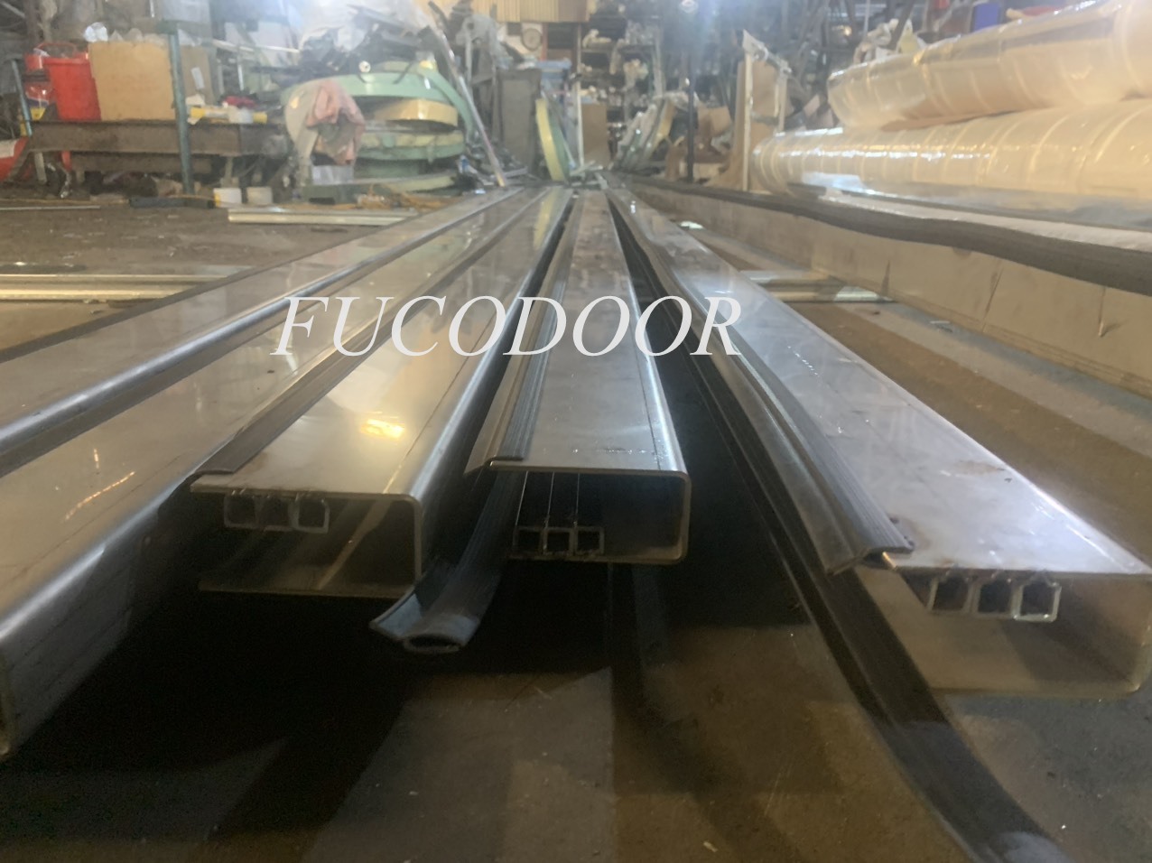 Cửa cuốn siêu trường, cửa cuốn nhà xưởng inox 304