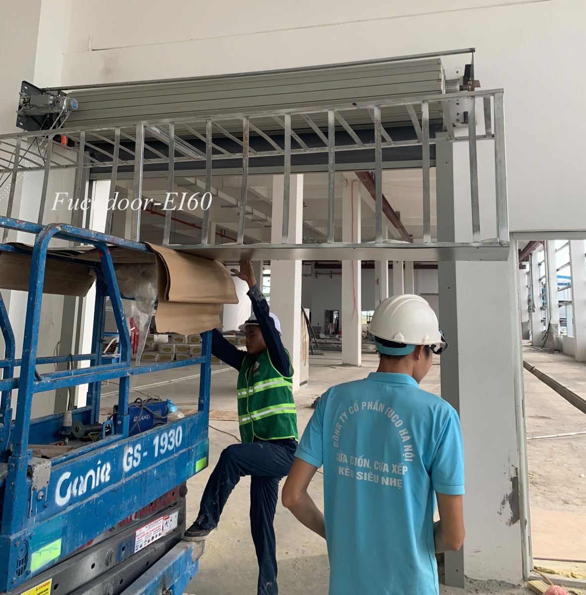 Cửa cuốn ngăn cháy cách nhiệt, chống cháy EI, EI 60 phút, EI70