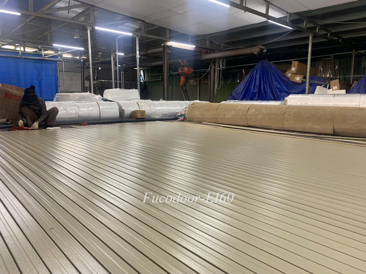 cửa cuốn cách nhiệt EI, cửa cuốn EI, cửa cuốn ngăn cháy EI