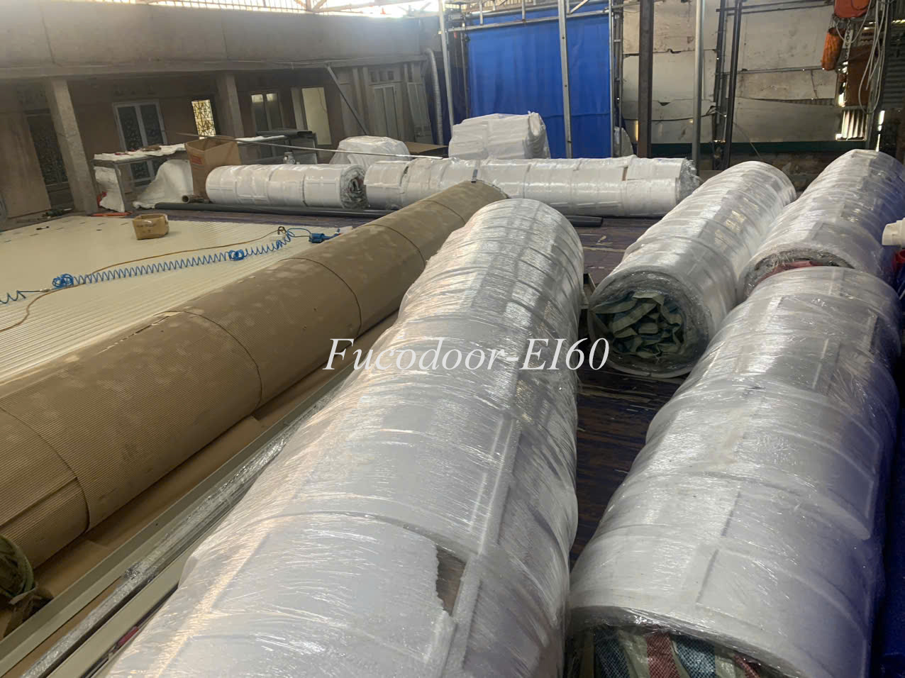 Cửa cuốn ngăn cháy EI, Cửa cuốn ngăn cháy E120, cửa cuốn ngăn cháy EI60, cửa cuốn ngăn cháy cách nhiệt EI70