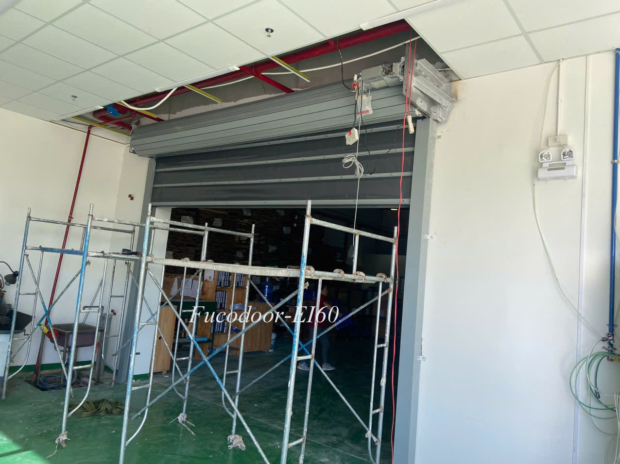 Cửa cuốn ngăn cháy EI 60 phút