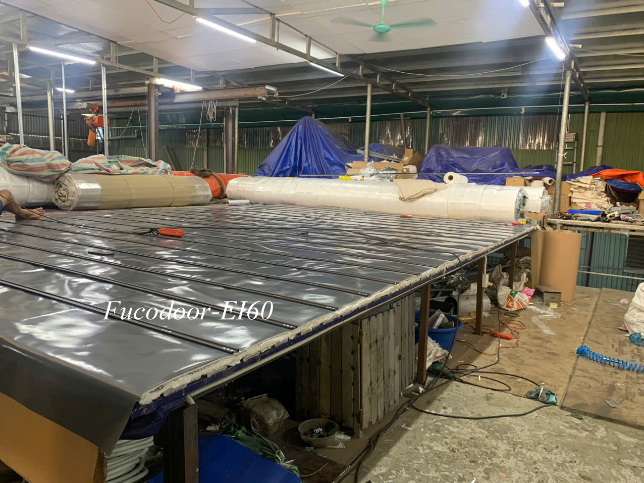 Cửa cuốn ngăn cháy EI, Cửa cuốn ngăn cháy E120, cửa cuốn ngăn cháy EI60
