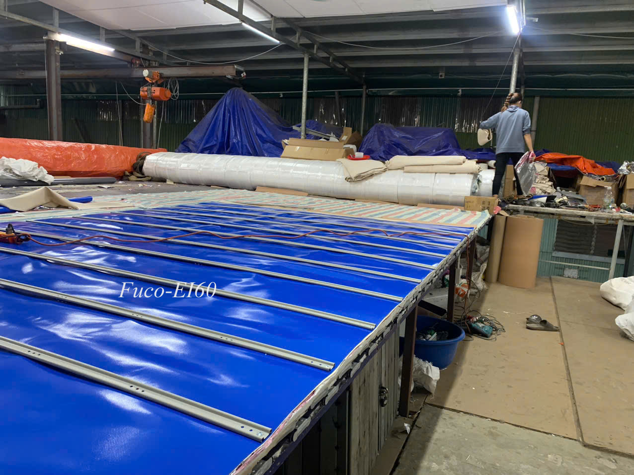 cửa cuốn ngăn cháy cách nhiệt EI70, cửa cuốn cách nhiệt EI