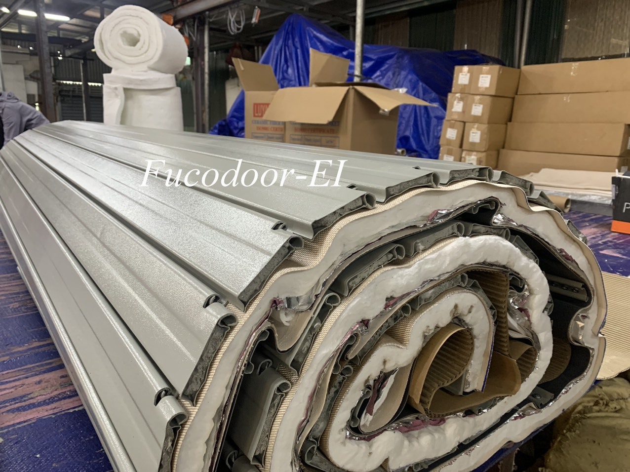 Cửa cuốn chống cháy giá rẻ nhất tại Bắc Ninh 
