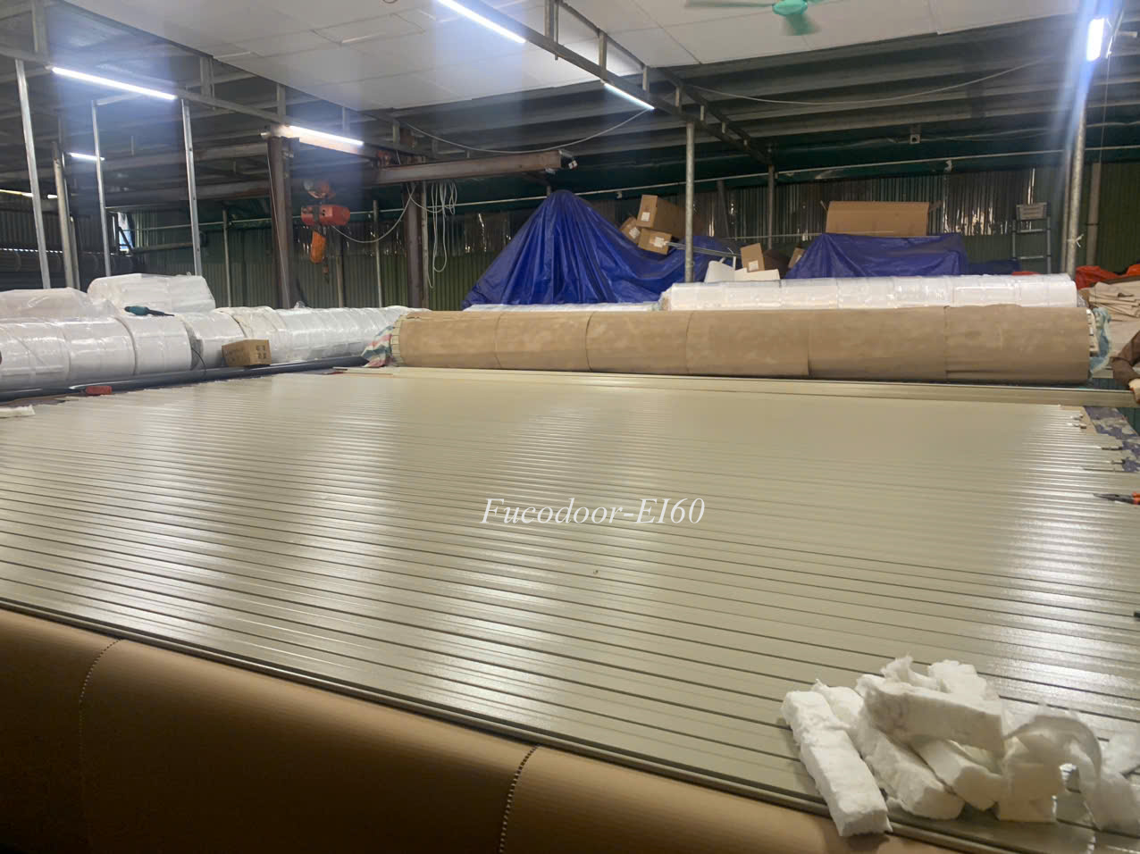 cửa cuốn ngăn cháy chống cháy cách nhiệt EI tại Hưng Yên. cửa cuốn ngăn cháy EI