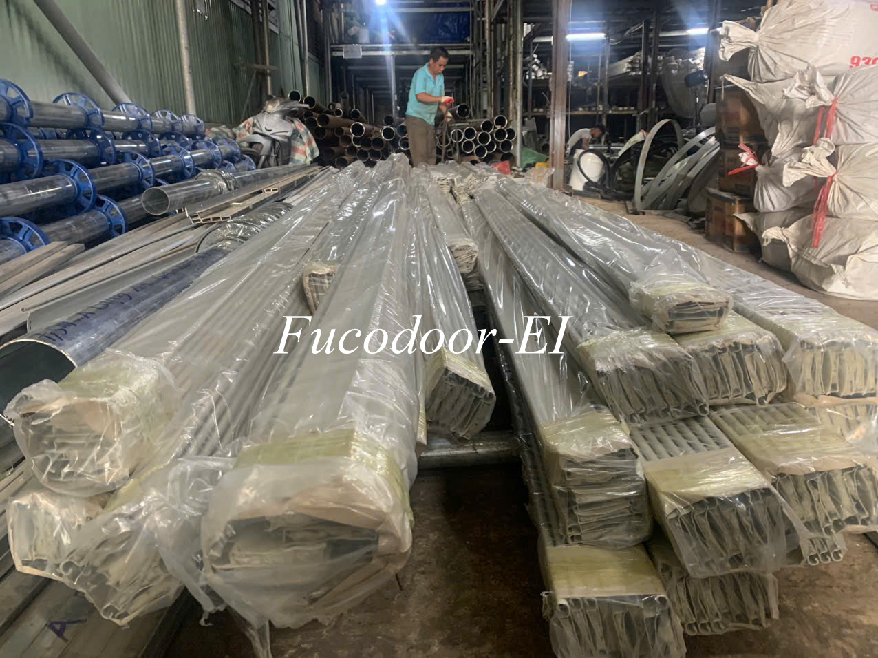 Cửa cuốn chống cháy, ngăn cháy EI-Fuco tại KCN Long Hậu