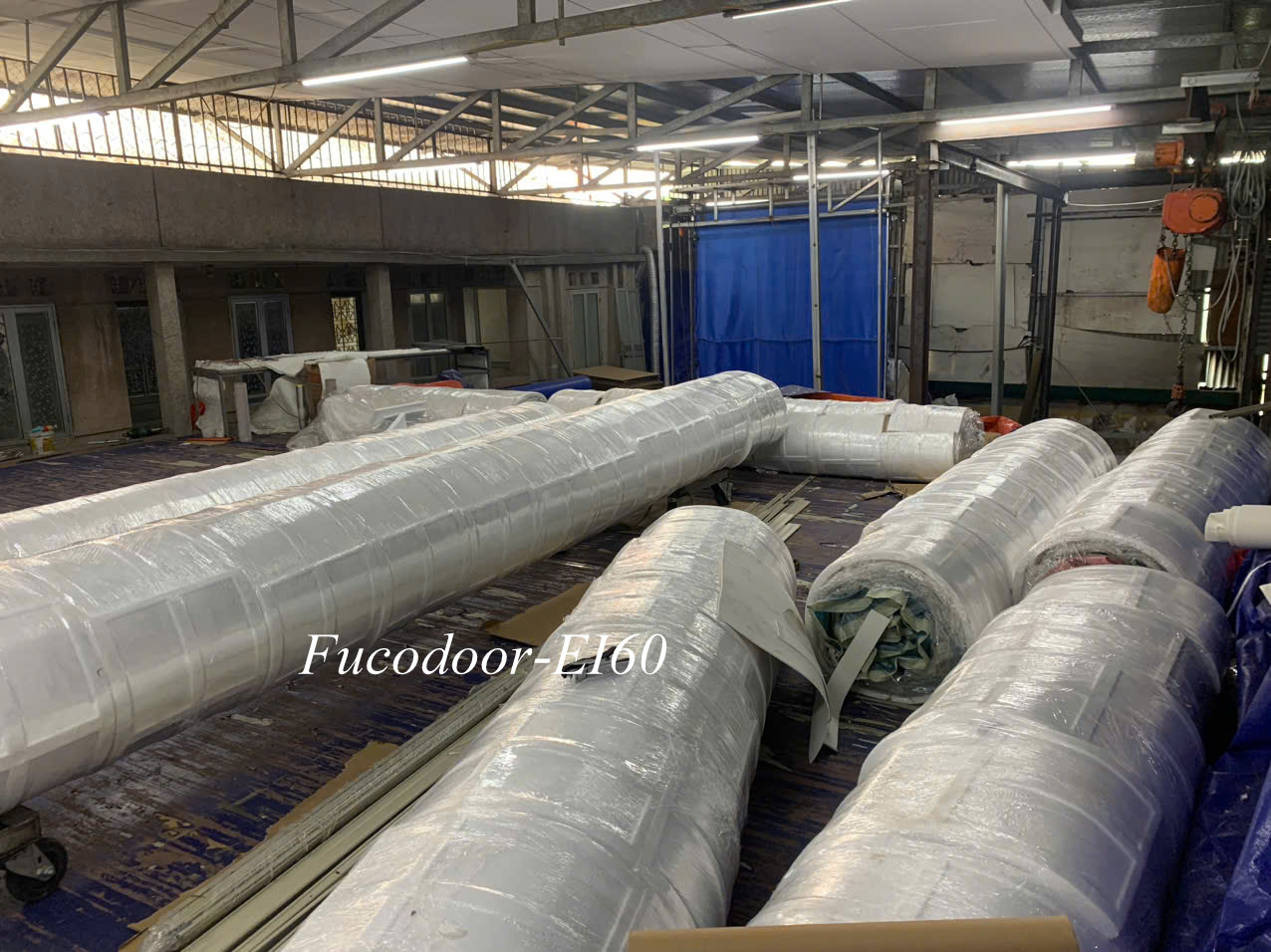 Cửa cuốn chống cháy, ngăn cháy EI-Fuco tại Cảng Quốc tế Long An