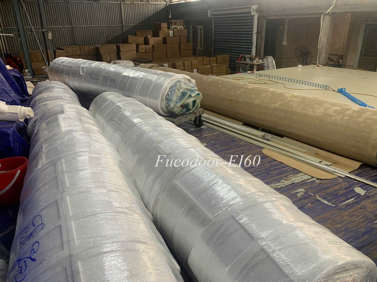 cửa cuốn ngăn cháy chống cháy cách nhiệt EI tại Hà Nội, cửa cuốn ngăn chát EI tại Hồ Chí Minh