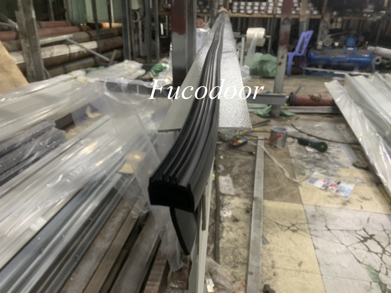 Cửa cuốn siêu trường nhà xưởng tại Bắc Ninh