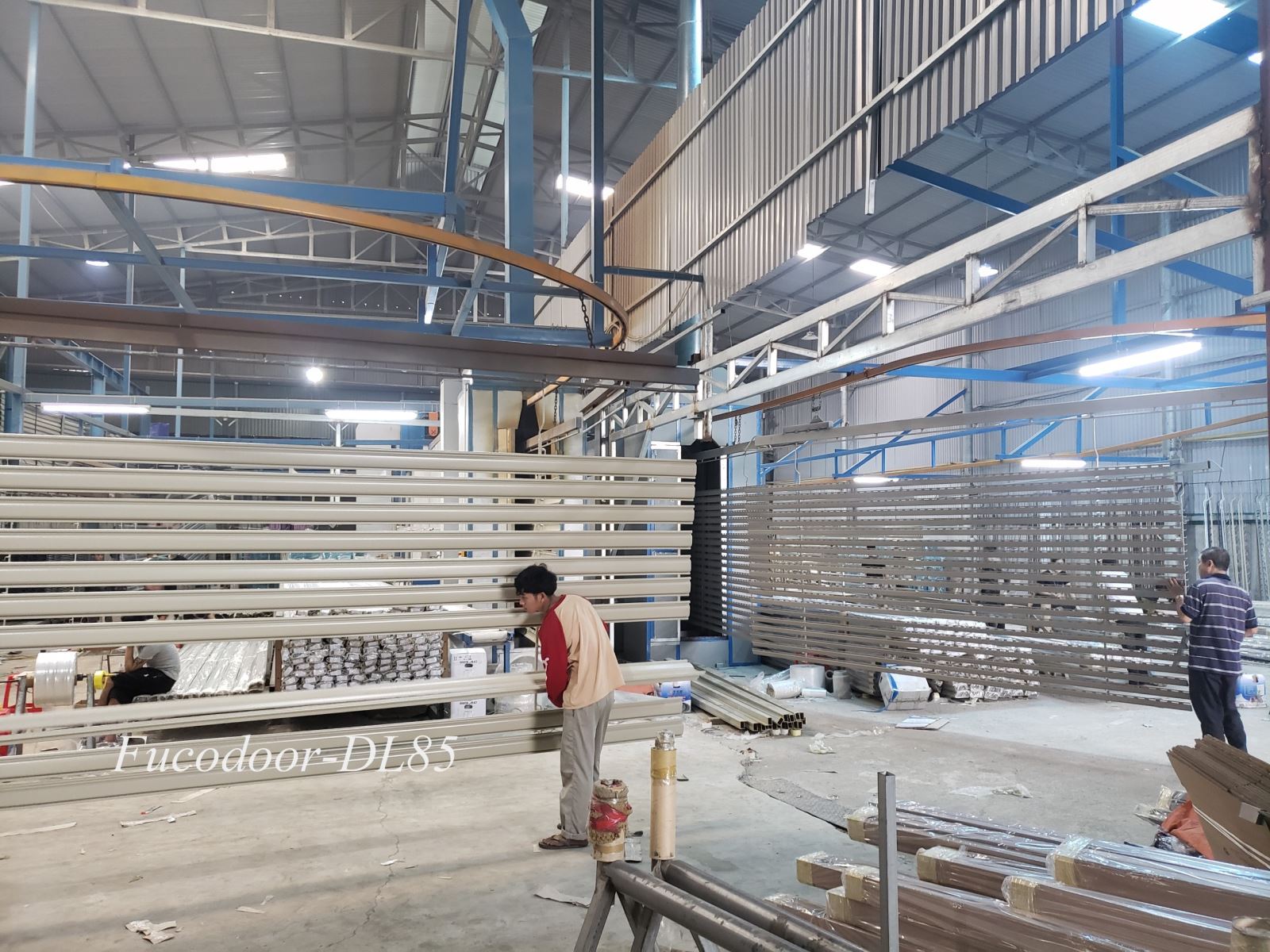 Cửa cuốn siêu trường nhà xưởng tại Nam Định