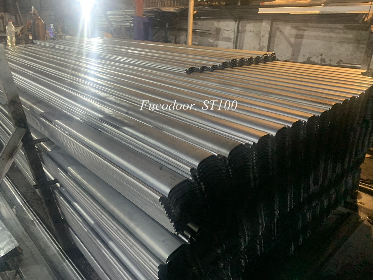 Cửa cuốn siêu trường nhà xưởng tại Ninh Bình