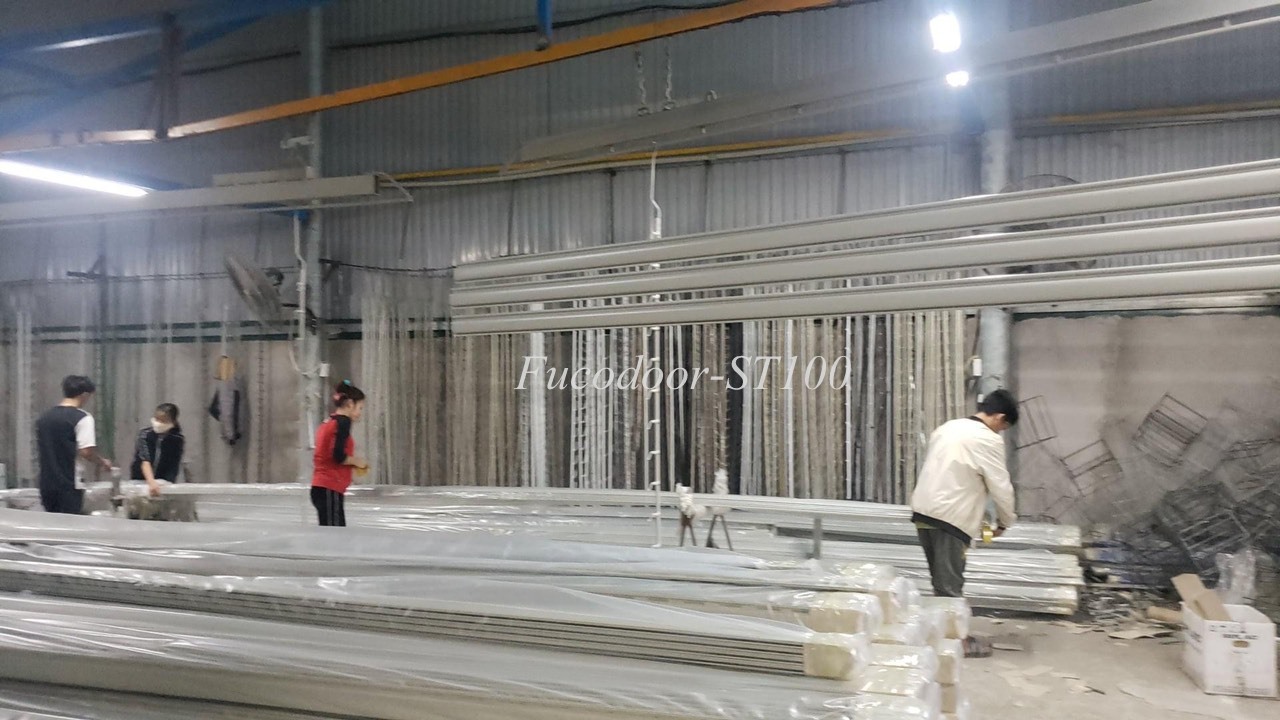 Cửa cuốn siêu trường ST100 tại Hải Phòng