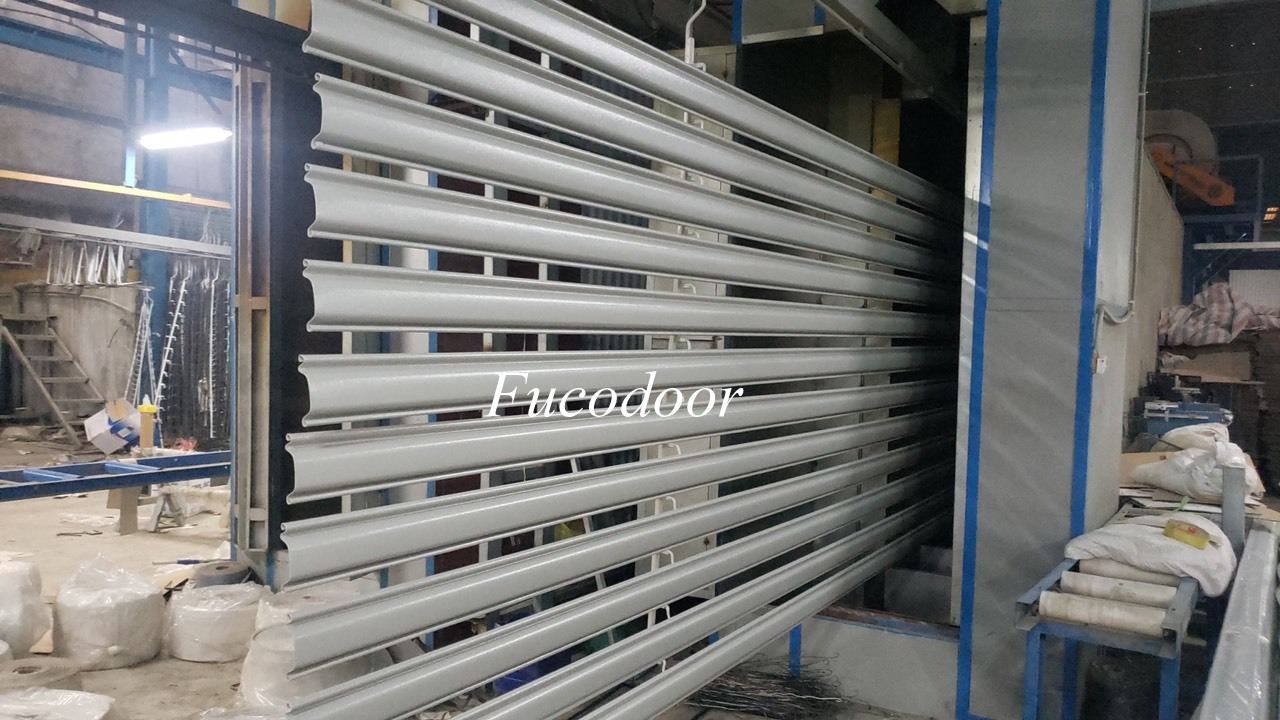 Cửa cuốn siêu trường nhà xưởng tại Ninh Thuận