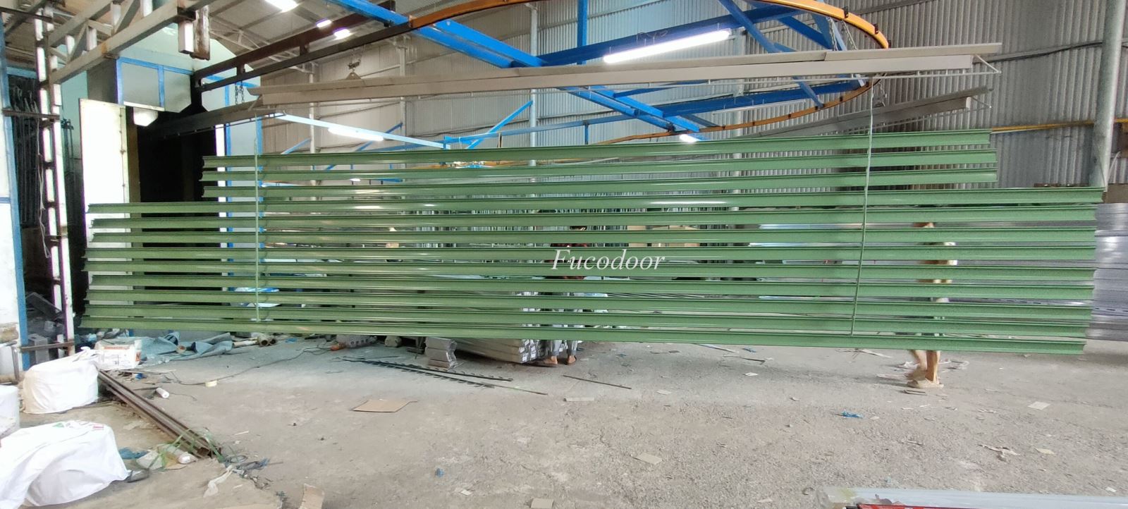 Cửa cuốn siêu trường nhà xưởng tại Ninh Thuận