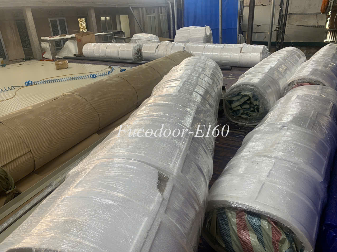 Cửa cuốn ngăn cháy EI, Cửa cuốn ngăn cháy E120, cửa cuốn ngăn cháy EI60