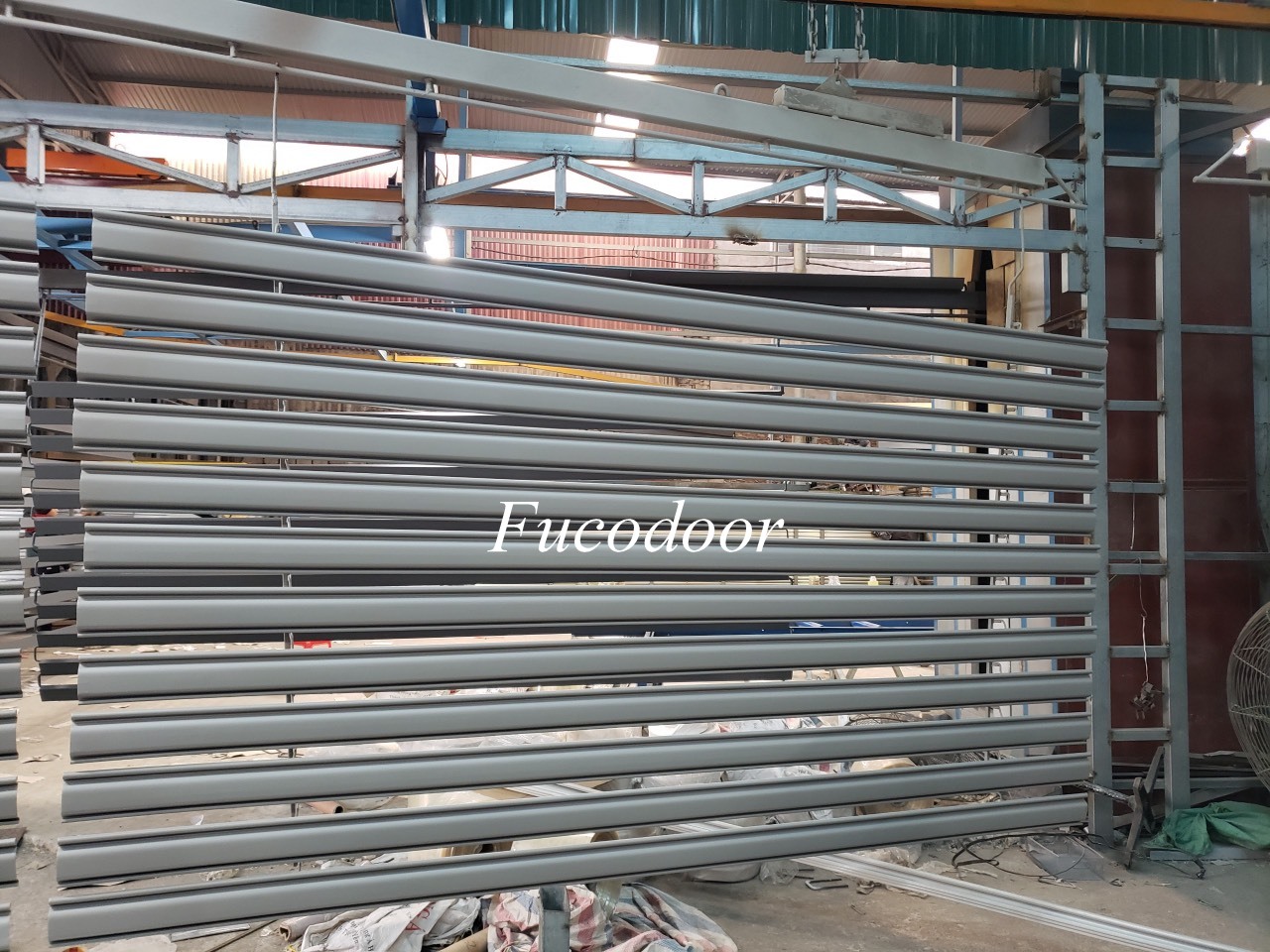 Cửa cuốn siêu trường nhà xưởng tại Ninh Thuận