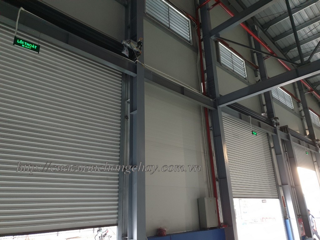 Cửa cuốn chống cháy tại Hậu Giang