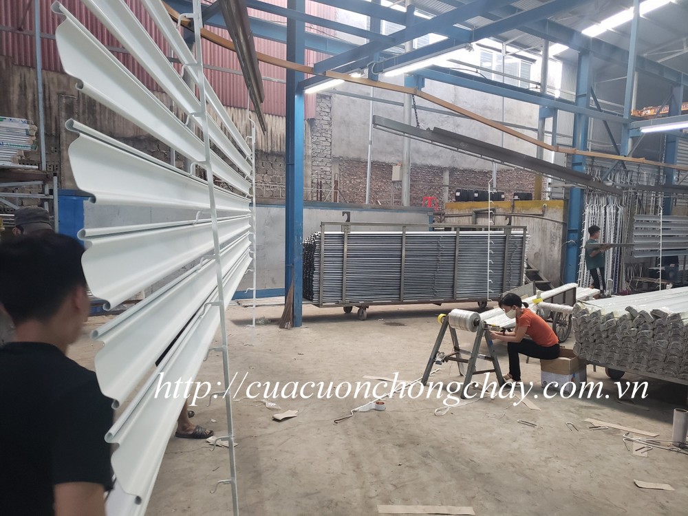 Cửa cuốn chống cháy tại Khánh Hòa