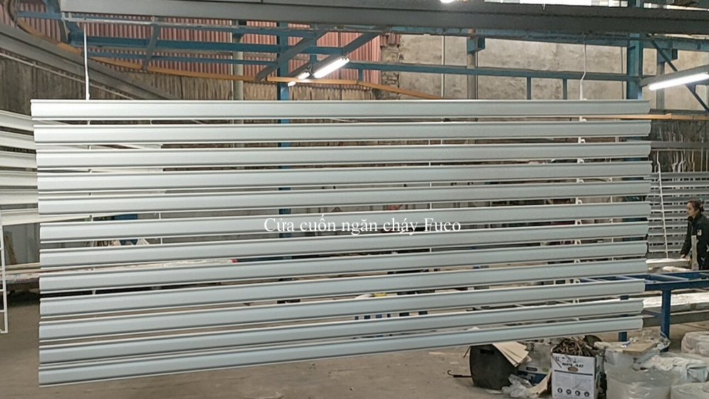 Cửa cuốn chống cháy tại Hậu Giang