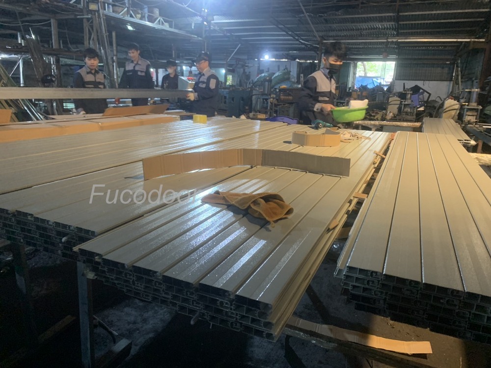 Cửa cuốn Đức Fucodoor F60 tùy chọn