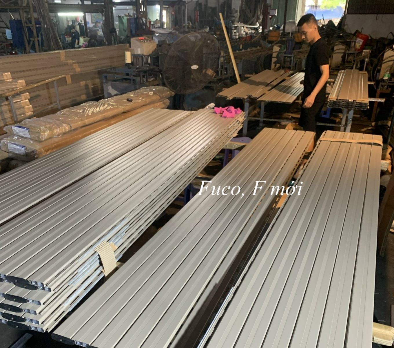 Cửa cuốn khe thoáng Fucodoor, mẫu mới 2023, mẫu dự án