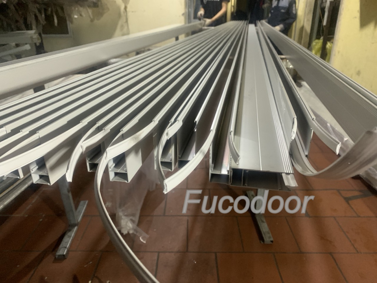 Rolling doors open in Hanoi