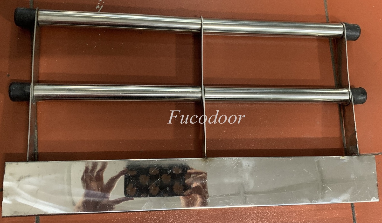 Cửa cuốn song ngang ống lồng INOX 304 Xếp Thẳng