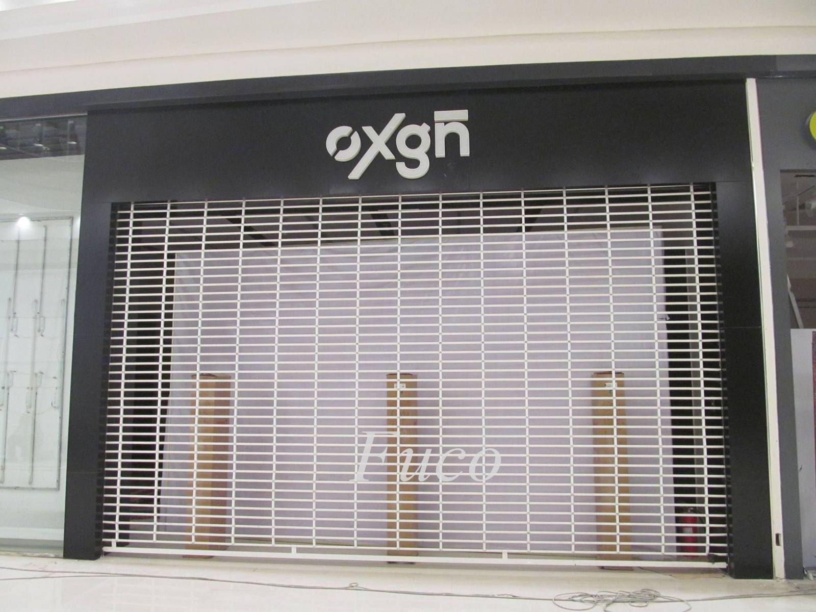 Cửa cuốn song ngang ống tròn 19 và phi 21 sơn tĩnh điện
