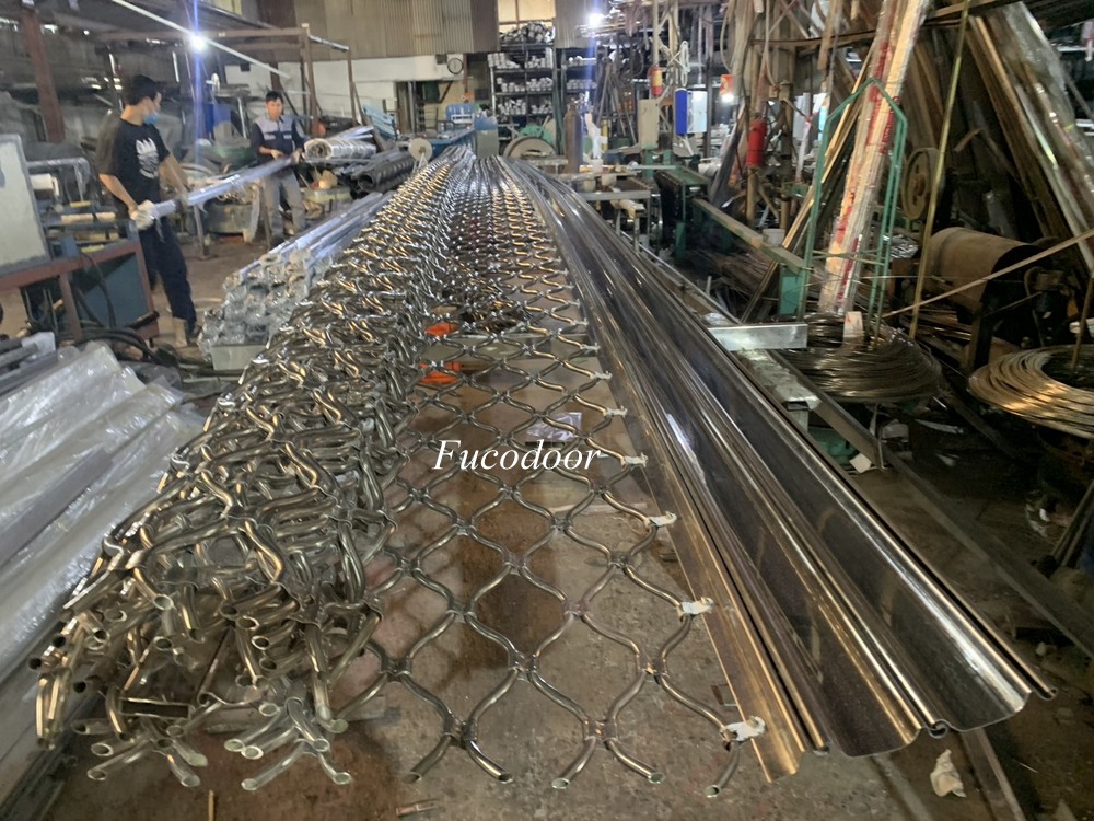 Lắp đặt cửa cuốn Mắt Võng, Cửa cuốn Mắt Võng INOX Hà Nội, Cửa cuốn lưới inox
